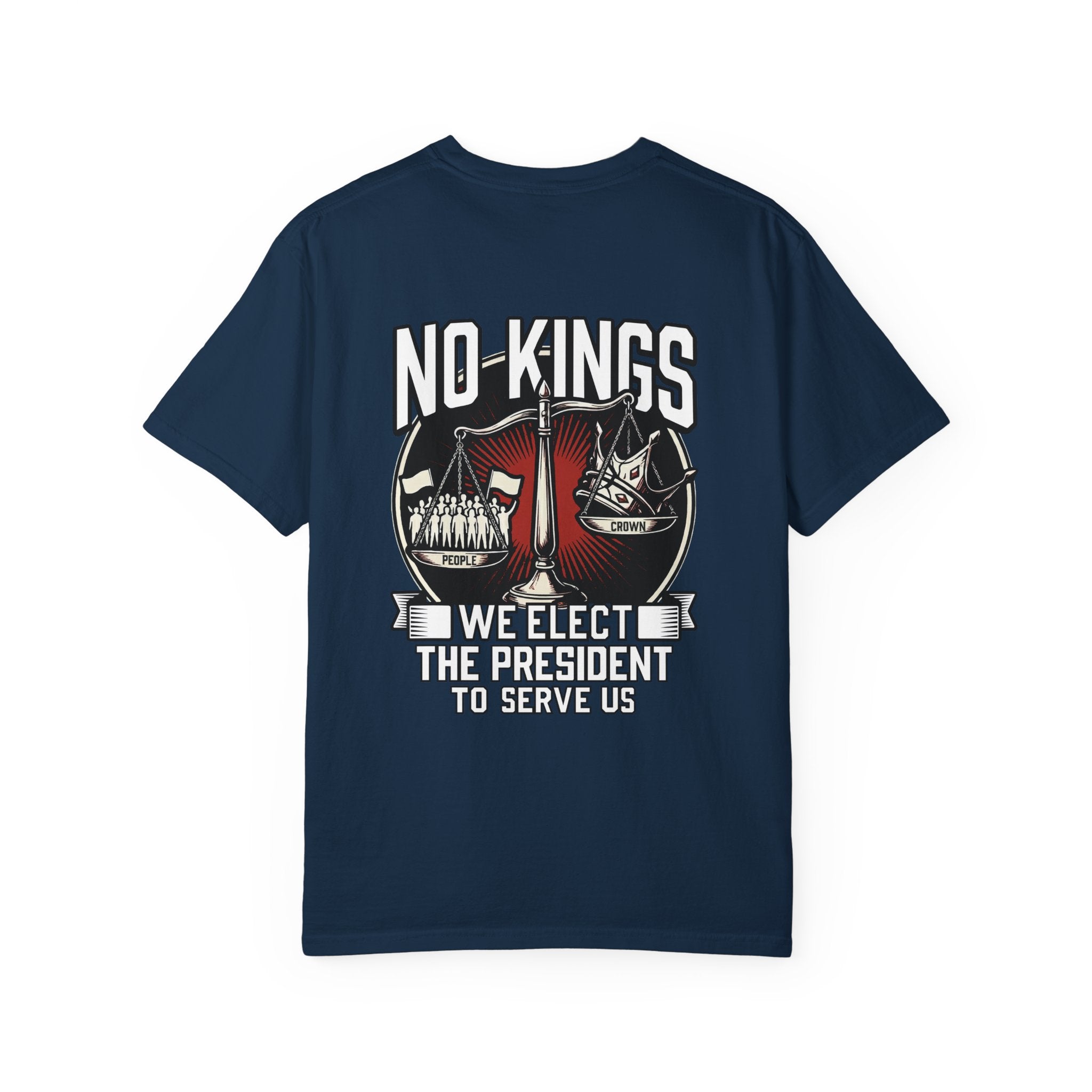 No Kings (Front & Back Printed) —  Protest Graphic Tee
