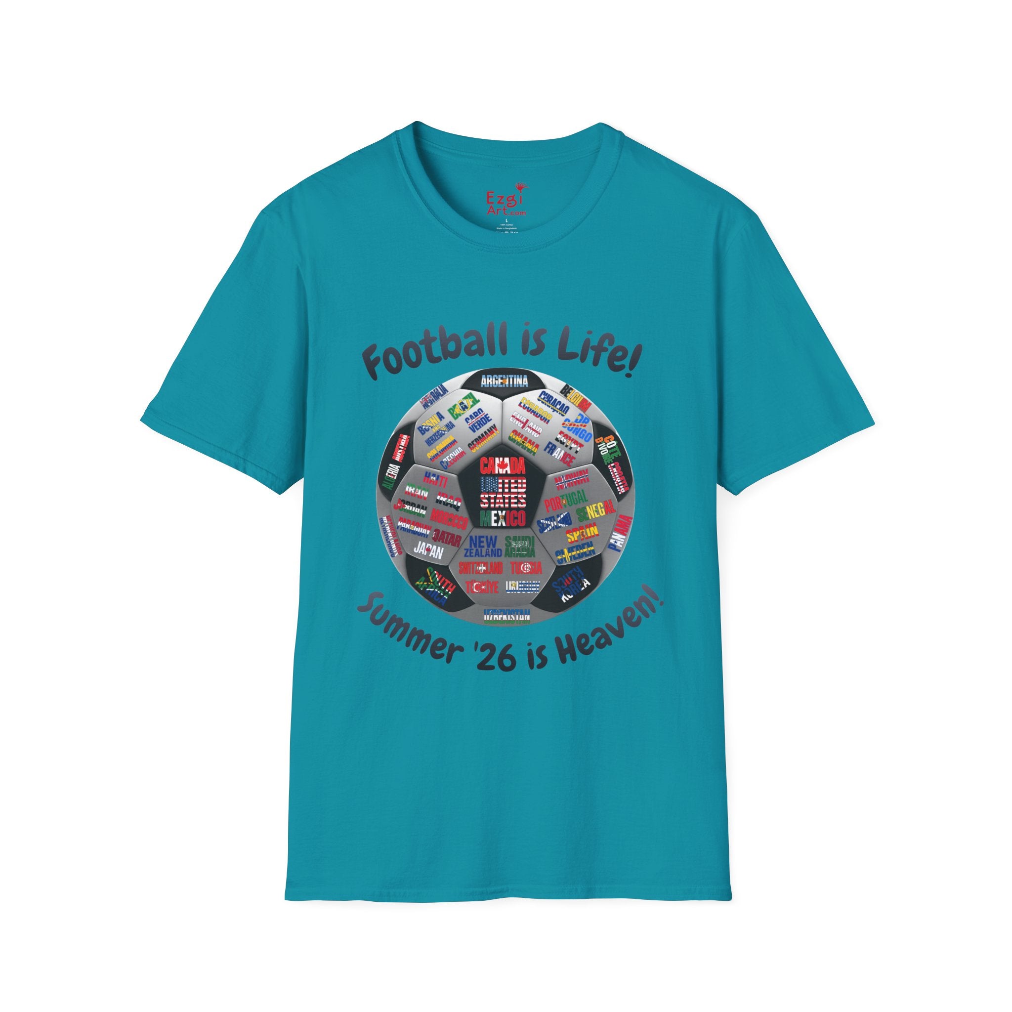 Summer '26 is Heaven | All Teams Ball Design | Dark Text | Lightweight