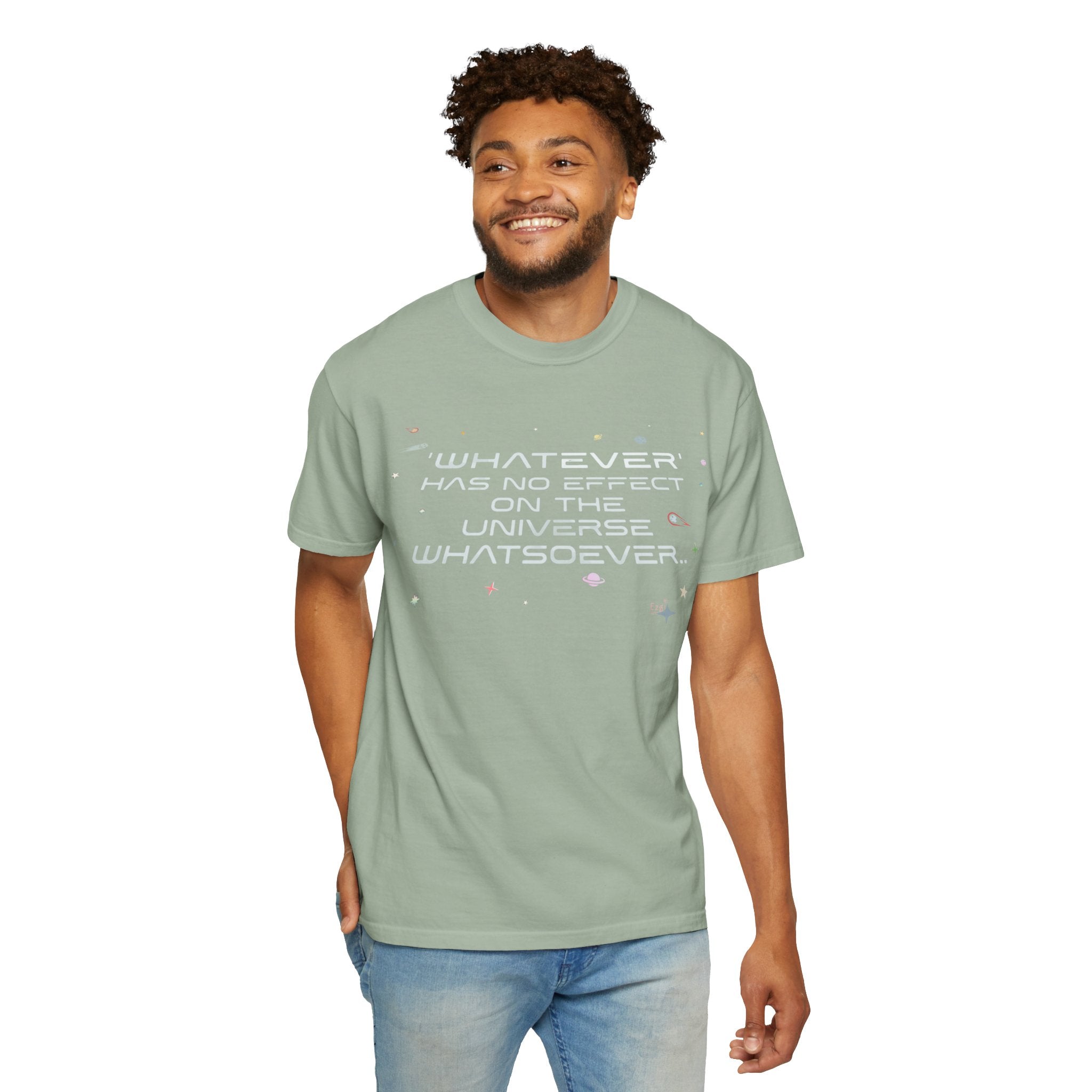 Whatever Universe T-Shirt — Pastel Space Graphic Tee