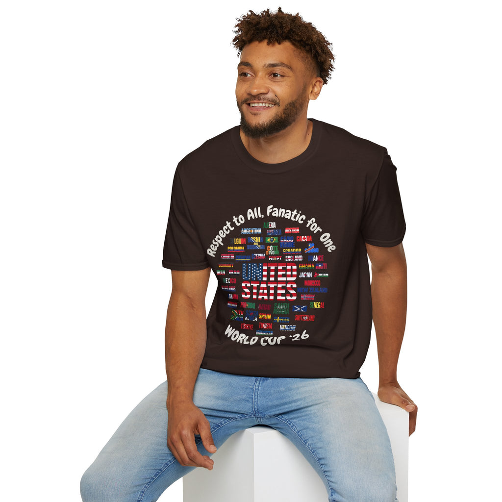World Cup '26 | USA Fan | White Text | Lightweight