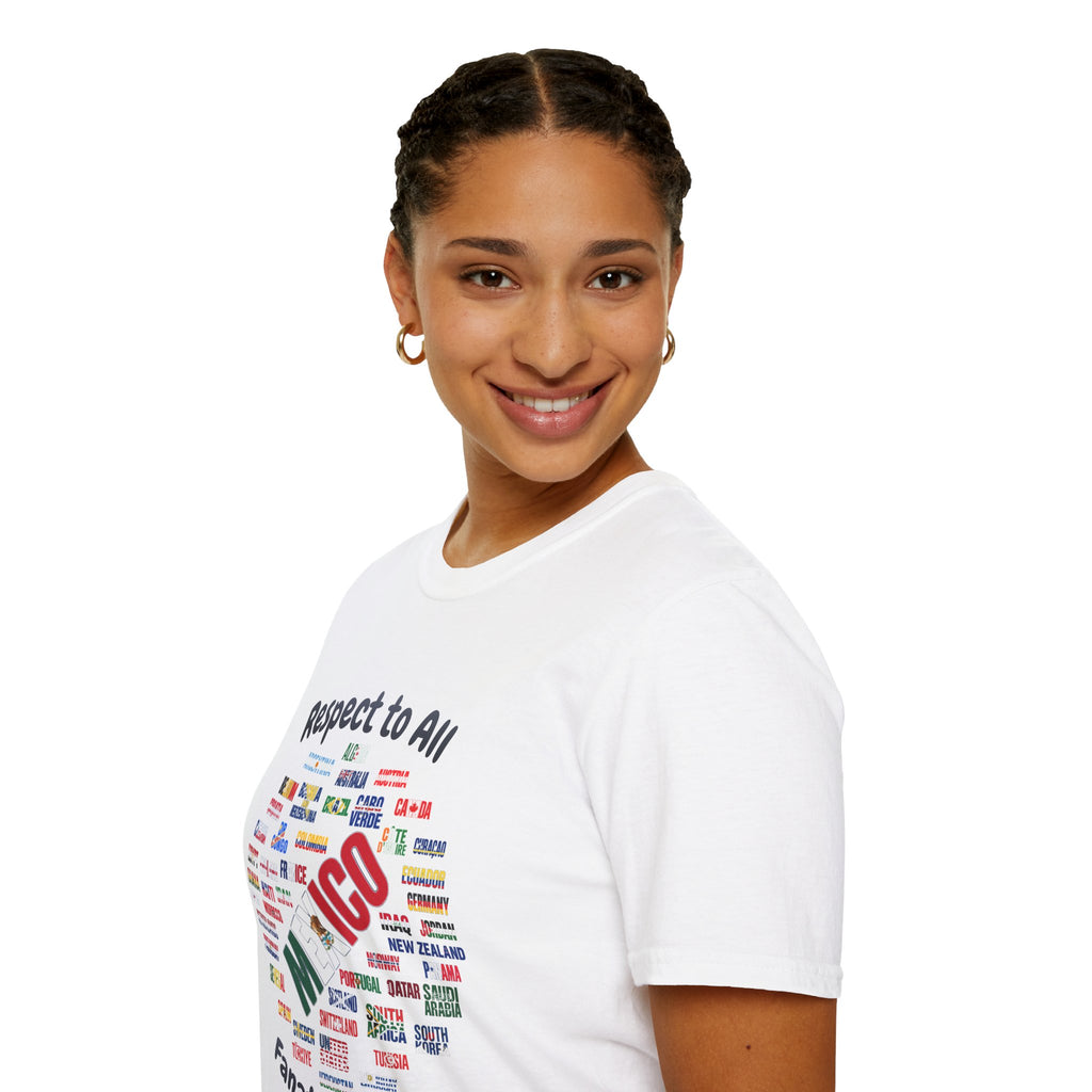 Mexico Fan Soccer Tee | Dark Text | Lightweight