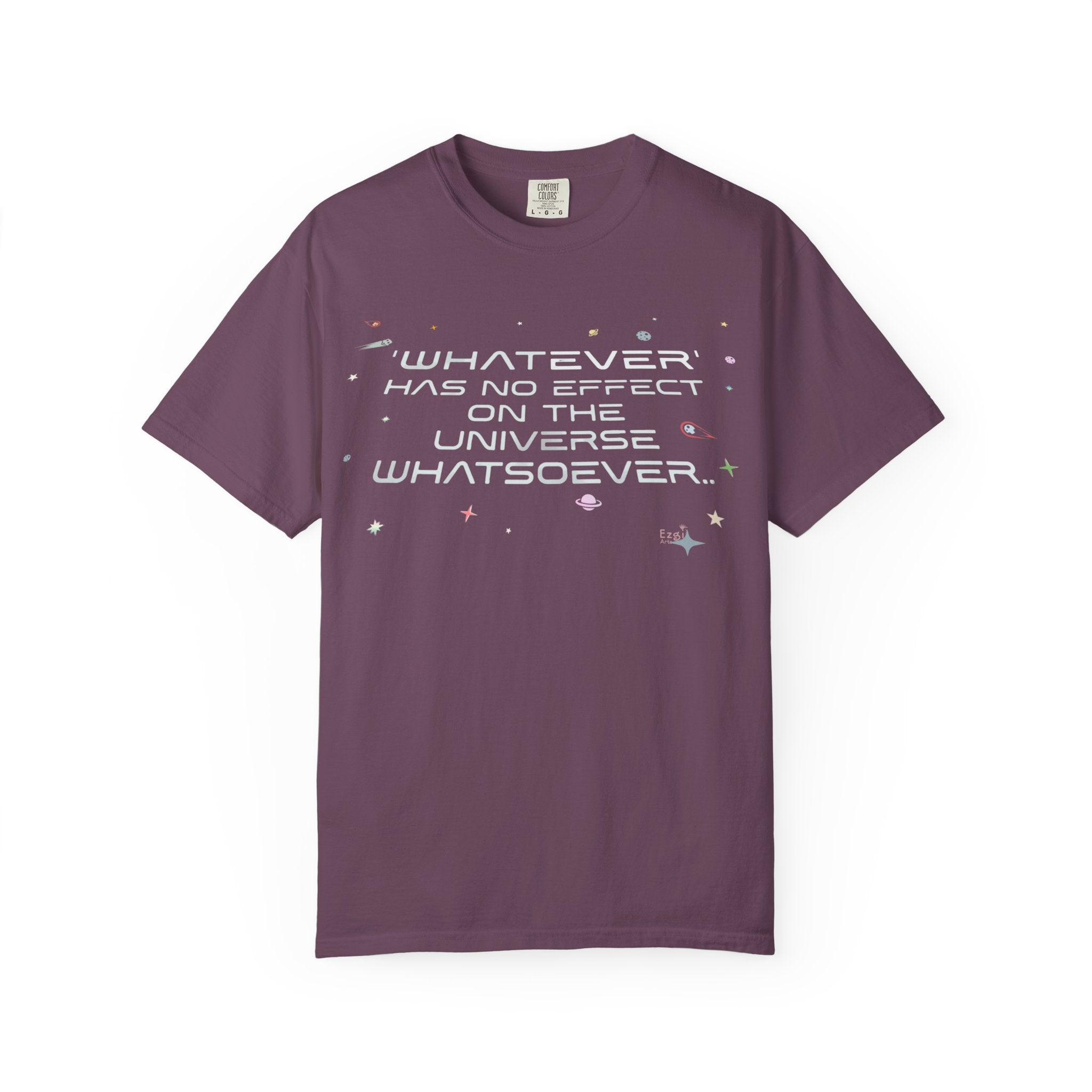 Whatever Universe T-Shirt — Pastel Space Graphic Tee