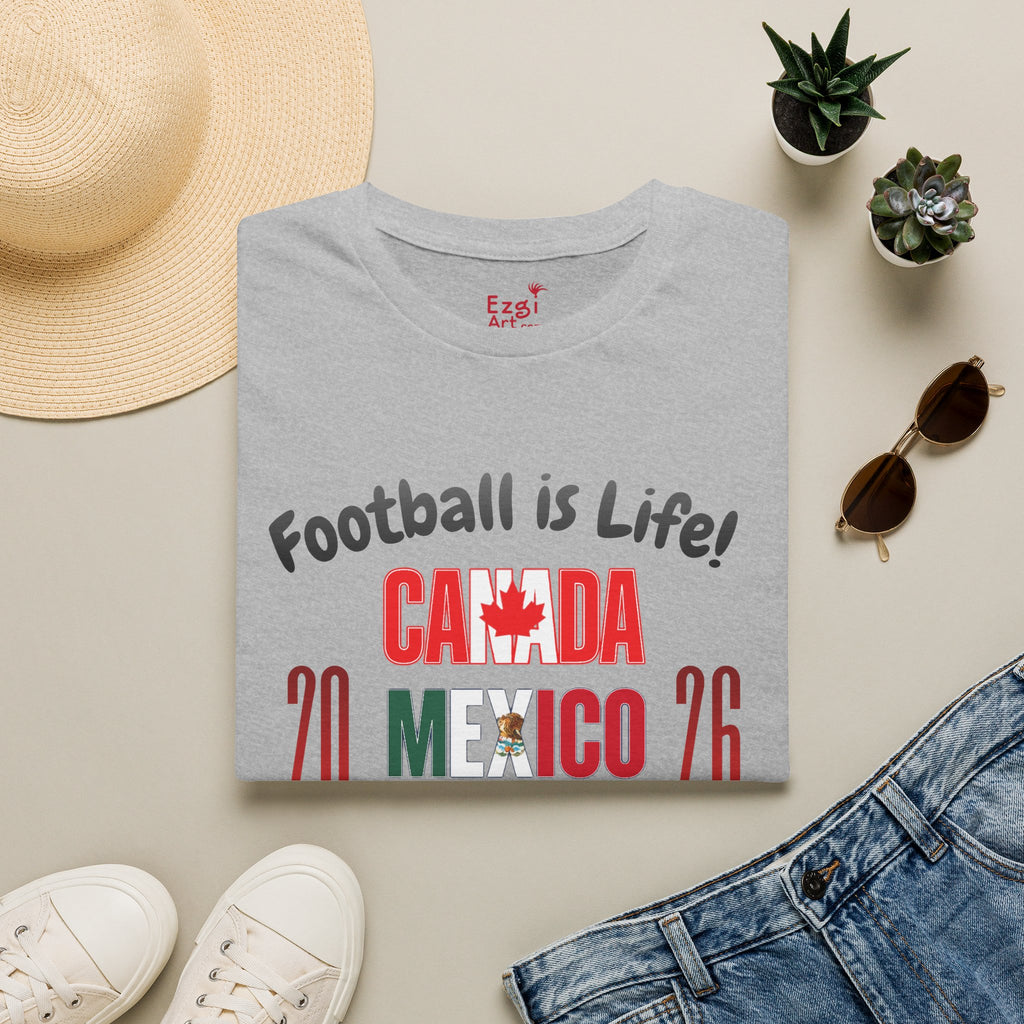 Canada Mexico USA 2026 World Cup | Heaven | Dark Text | Lightweight