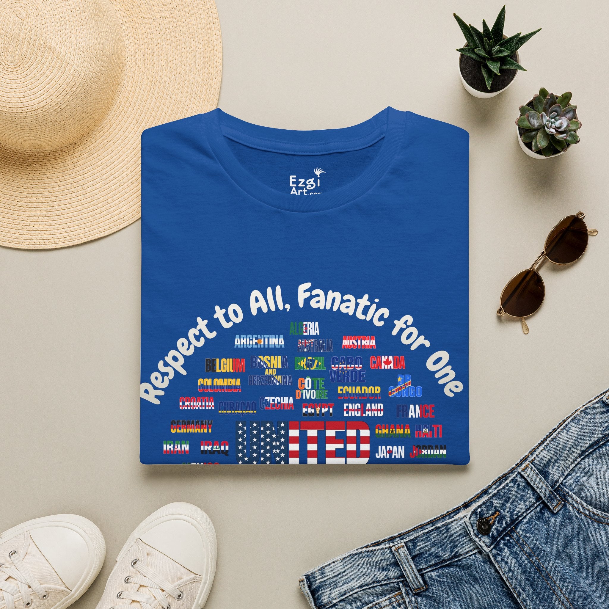 World Cup '26 | USA Fan | White Text | Lightweight
