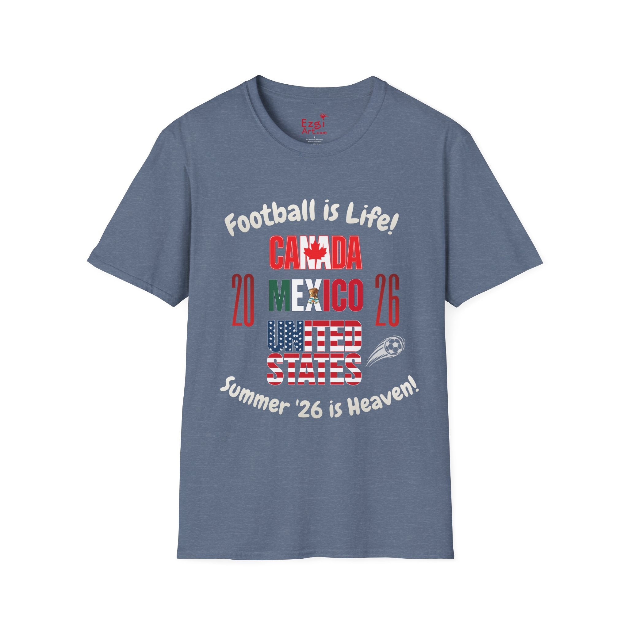 Host Countries | Heaven | White Text | Lightweight