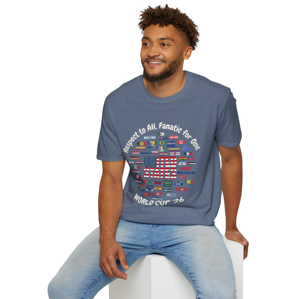 World Cup '26 | USA Fan | White Text | Lightweight
