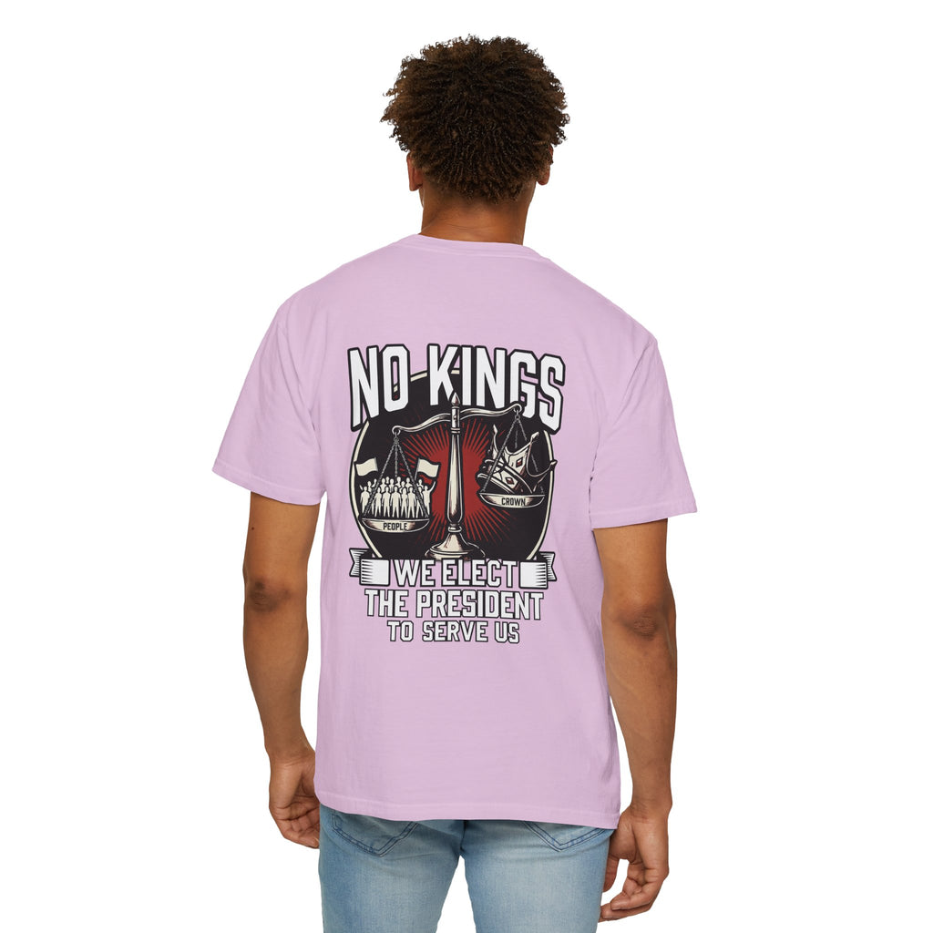 No Kings (Front & Back Printed) —  Protest Graphic Tee