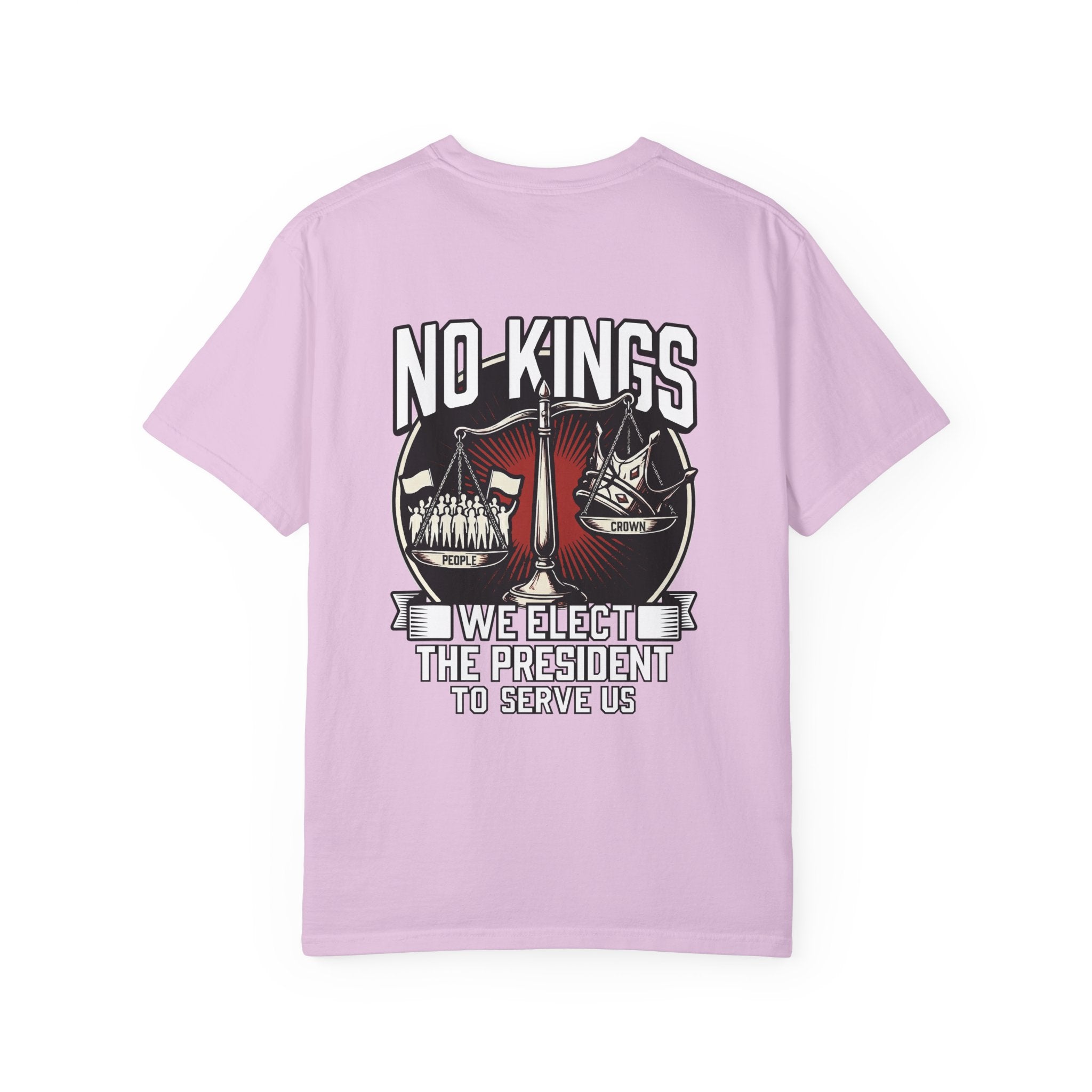 No Kings (Front & Back Printed) —  Protest Graphic Tee
