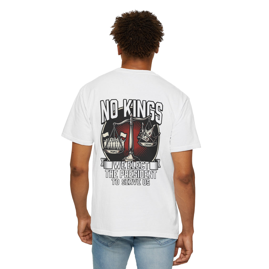 No Kings (Front & Back Printed) —  Protest Graphic Tee