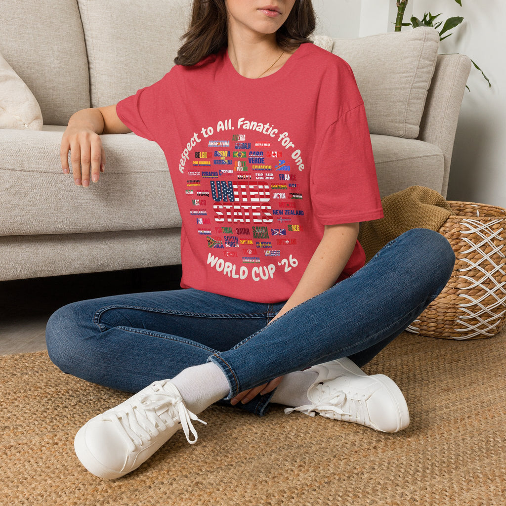 World Cup '26 | USA Fan | White Text | Lightweight