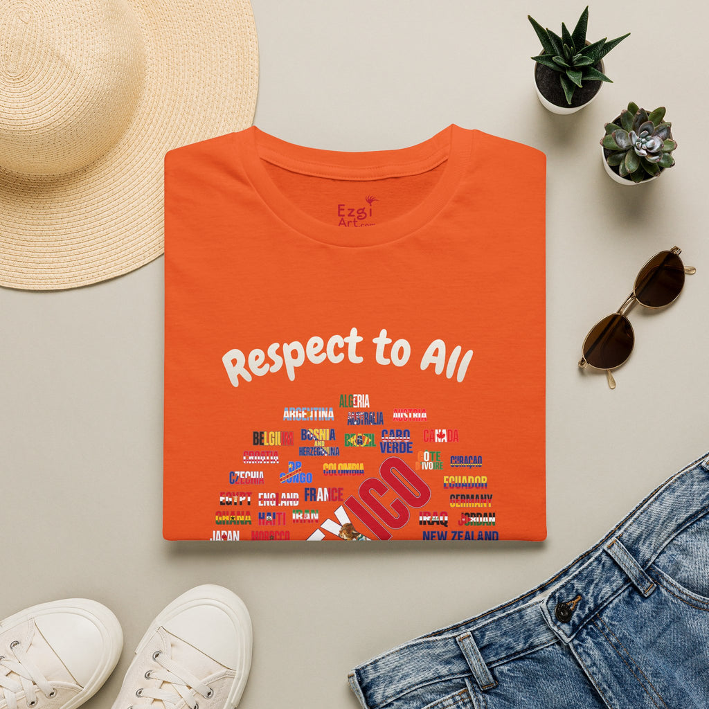 Mexico Fan Soccer Tee | White Text | Lightweight