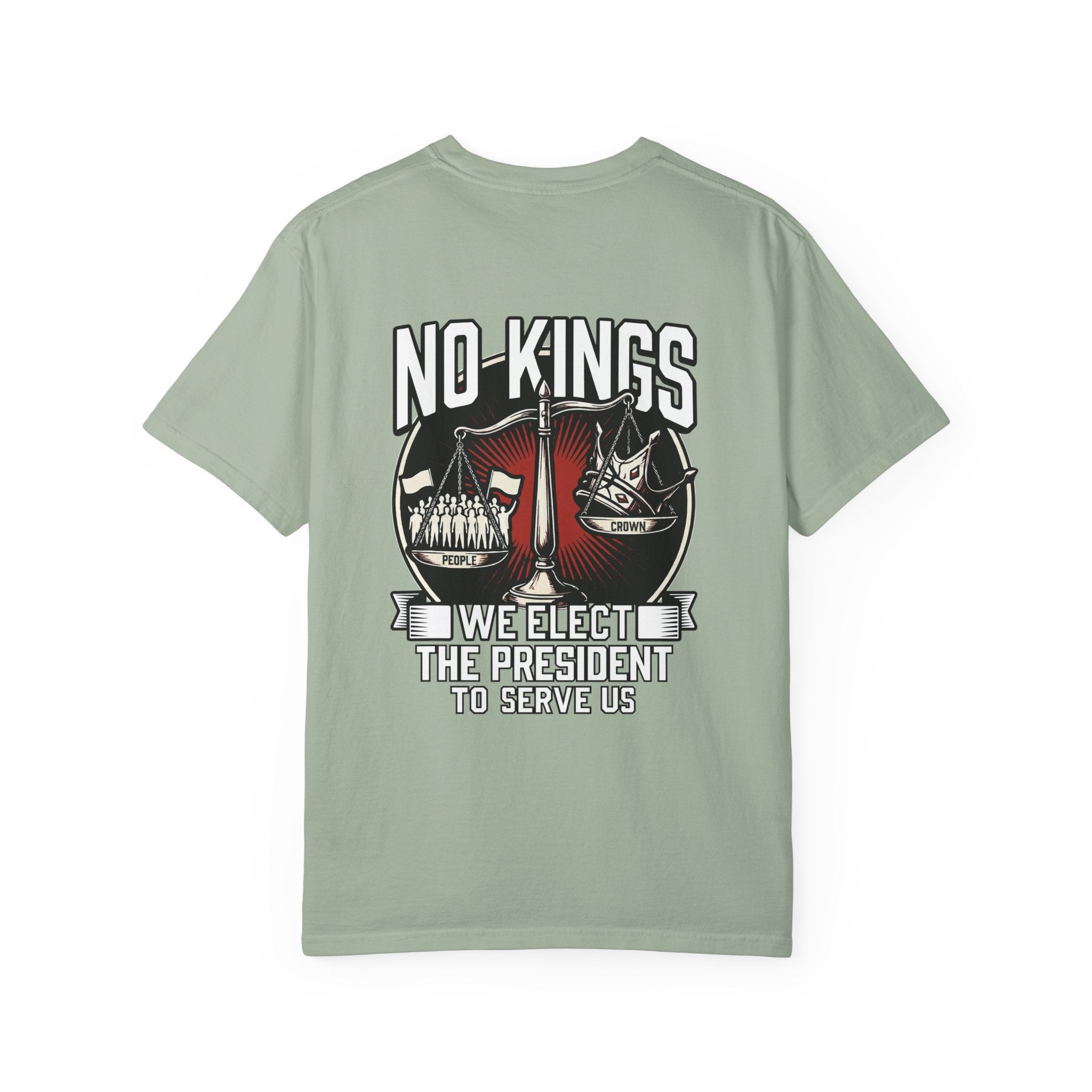 No Kings (Front & Back Printed) —  Protest Graphic Tee