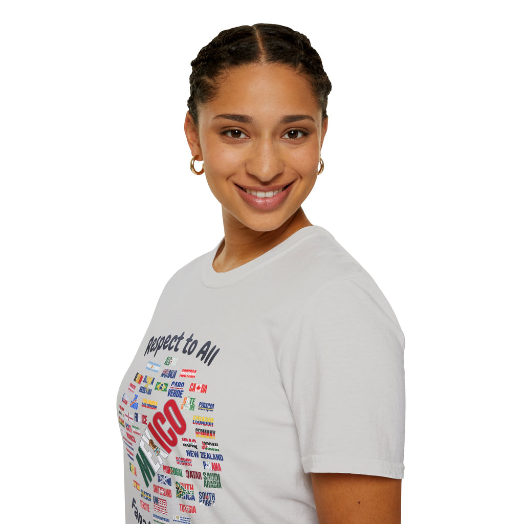 Mexico Fan Soccer Tee | Dark Text | Lightweight