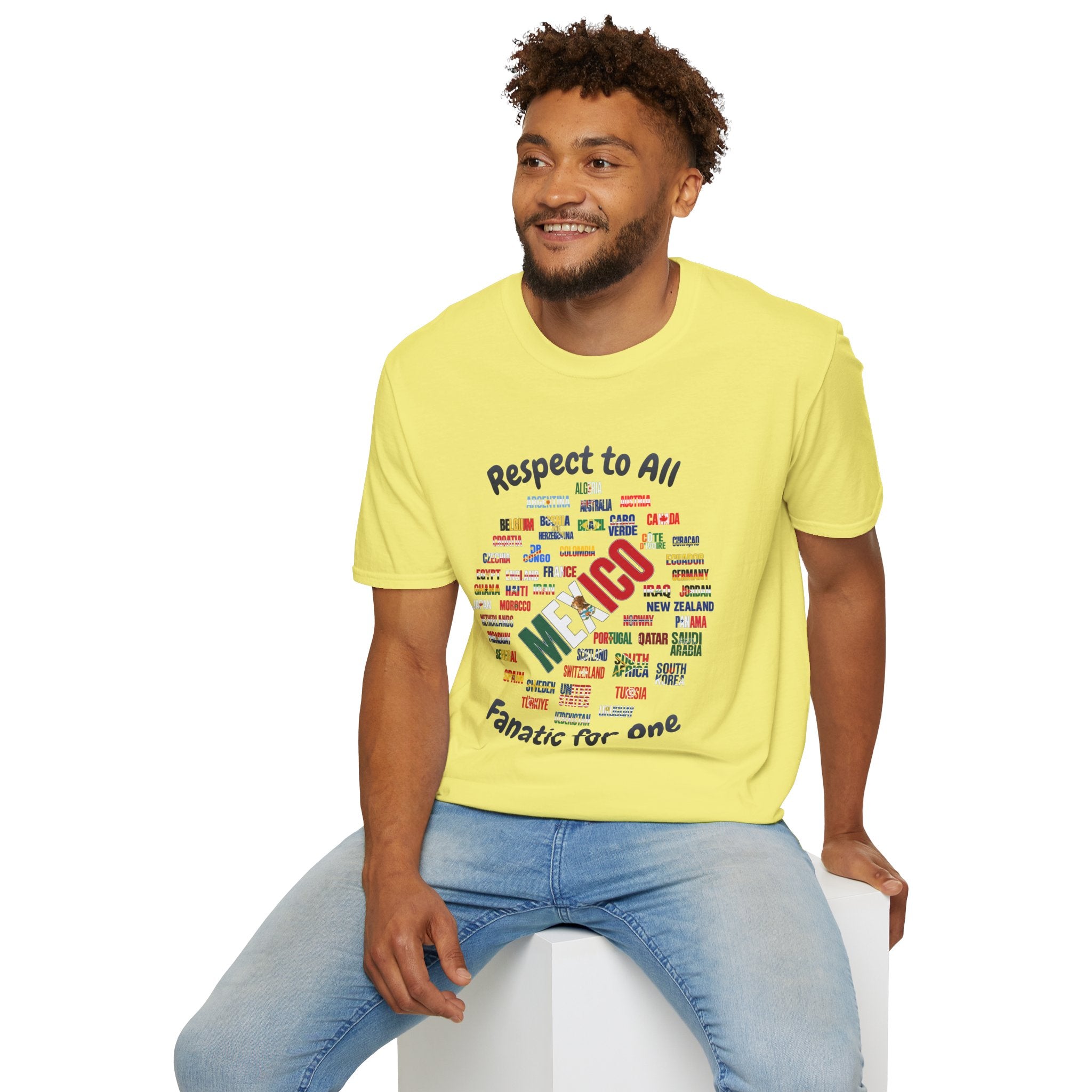 Mexico Fan Soccer Tee | Dark Text | Lightweight