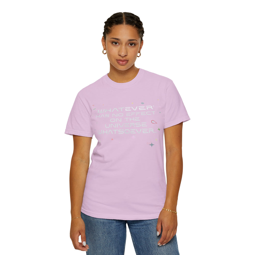Whatever Universe T-Shirt — Pastel Space Graphic Tee