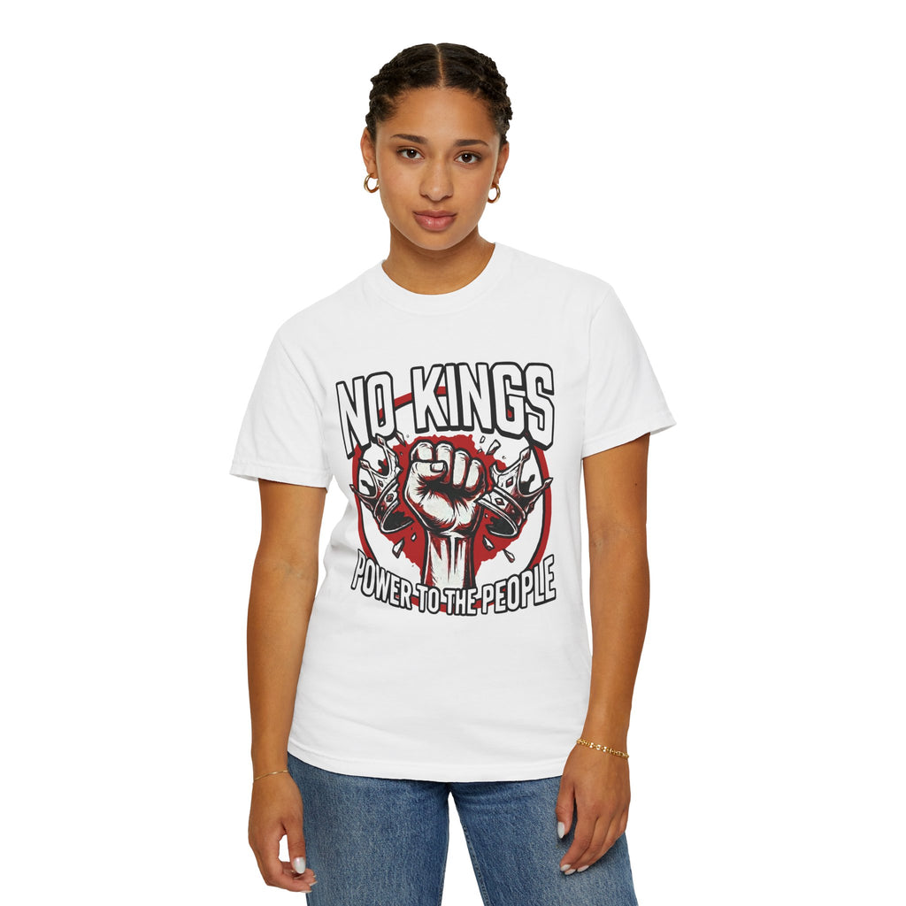 No Kings (Front & Back Printed) —  Protest Graphic Tee