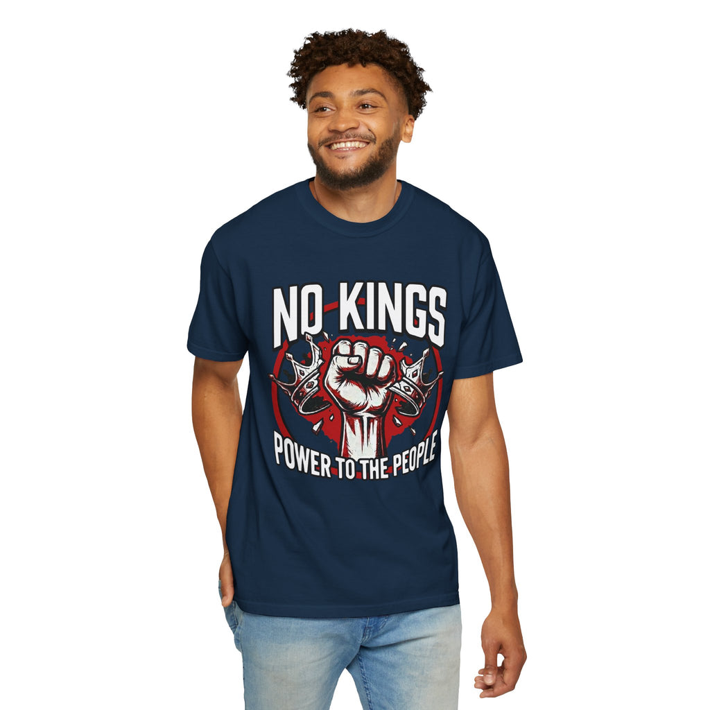 No Kings (Front & Back Printed) —  Protest Graphic Tee