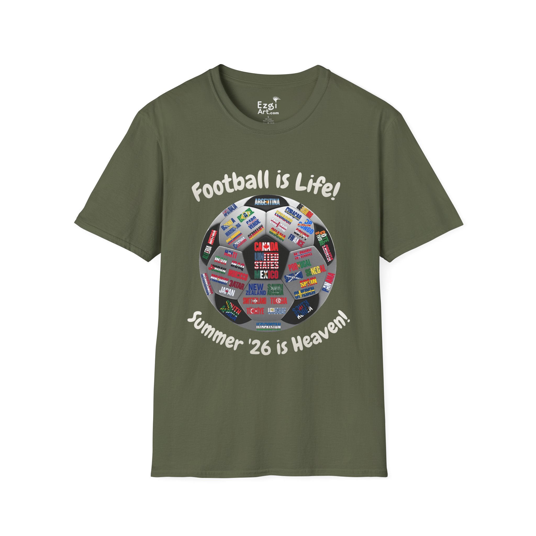 Summer '26 is Heaven | All Teams Ball Design | White Text | Lightweight