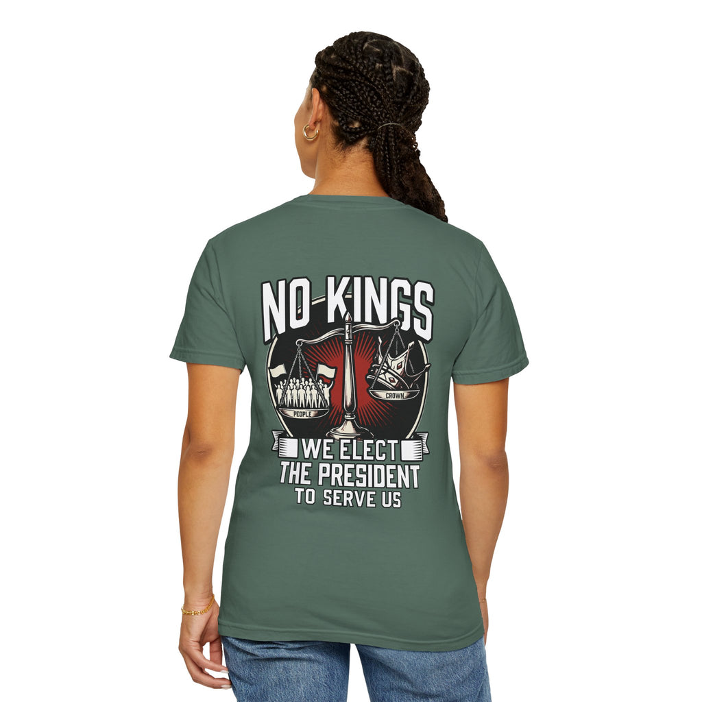 No Kings (Front & Back Printed) —  Protest Graphic Tee
