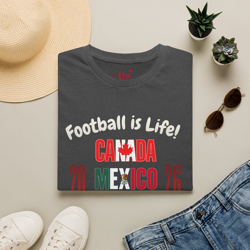 Canada Mexico USA 2026 World Cup | Heaven | White Text | Lightweight