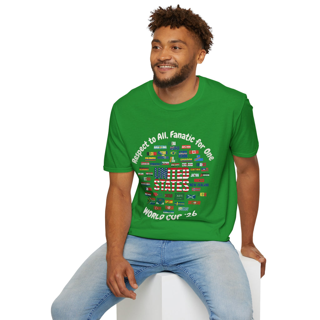 World Cup '26 | USA Fan | White Text | Lightweight