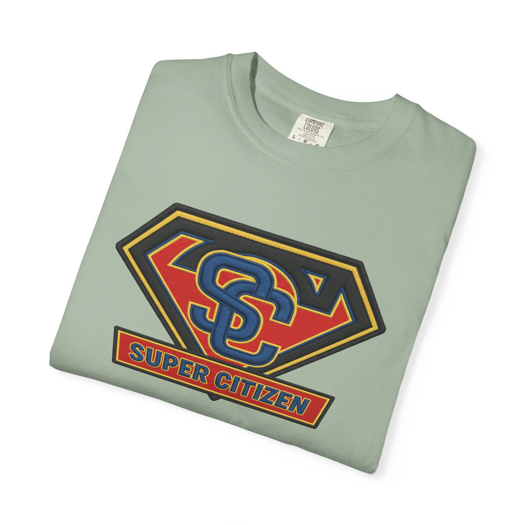 Super Citizen Graphic T-Shirt — "Pays More Tax Than" Protest Tee (Black Text) -  A protest tee for everyday people. Regular citizens pay more taxes than wealthy ones.  Wear it to show your frustration...