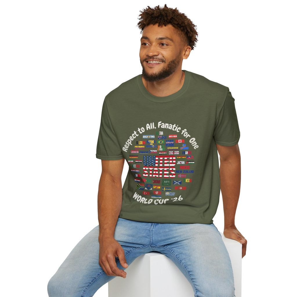 World Cup '26 | USA Fan | White Text | Lightweight