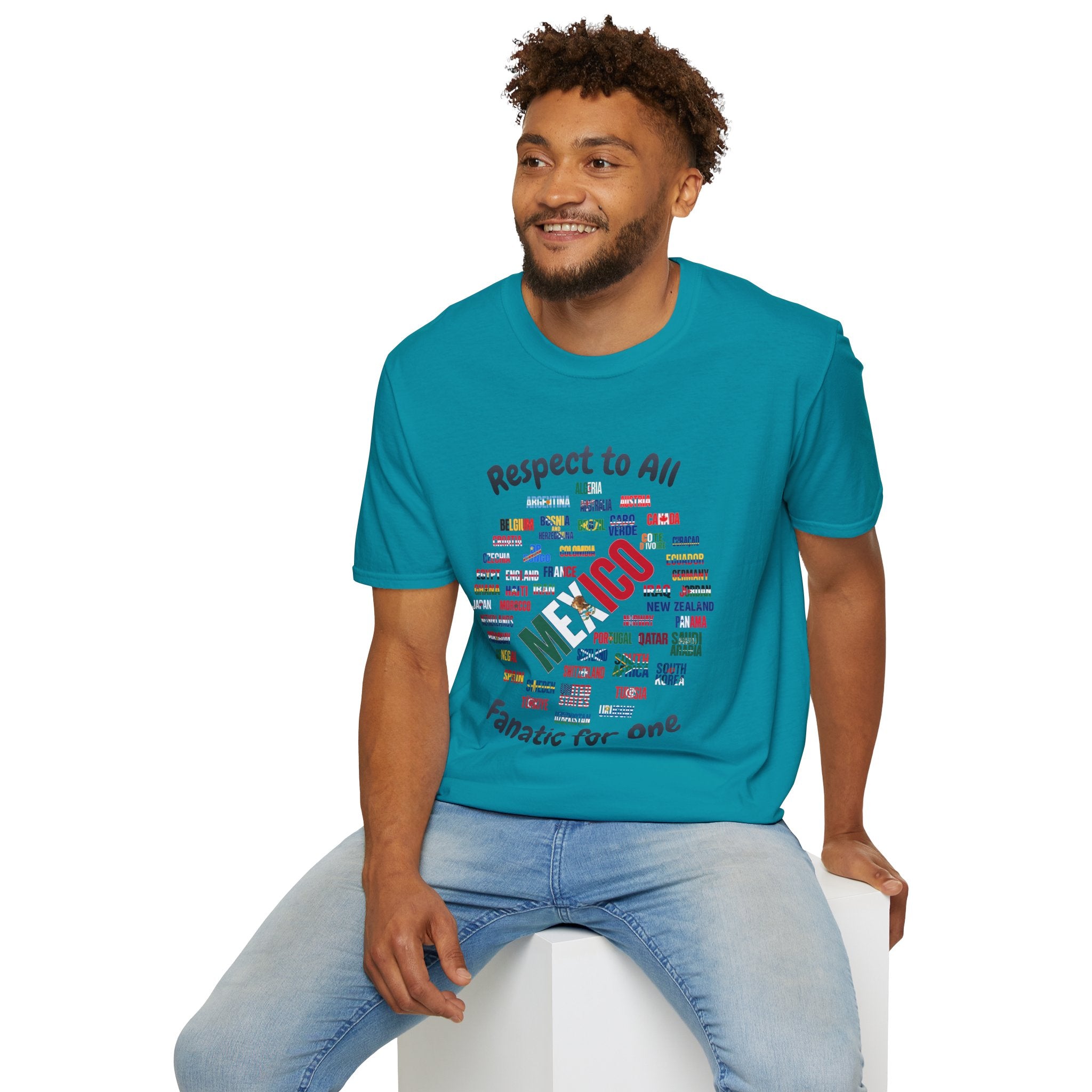 Mexico Fan Soccer Tee | Dark Text | Lightweight