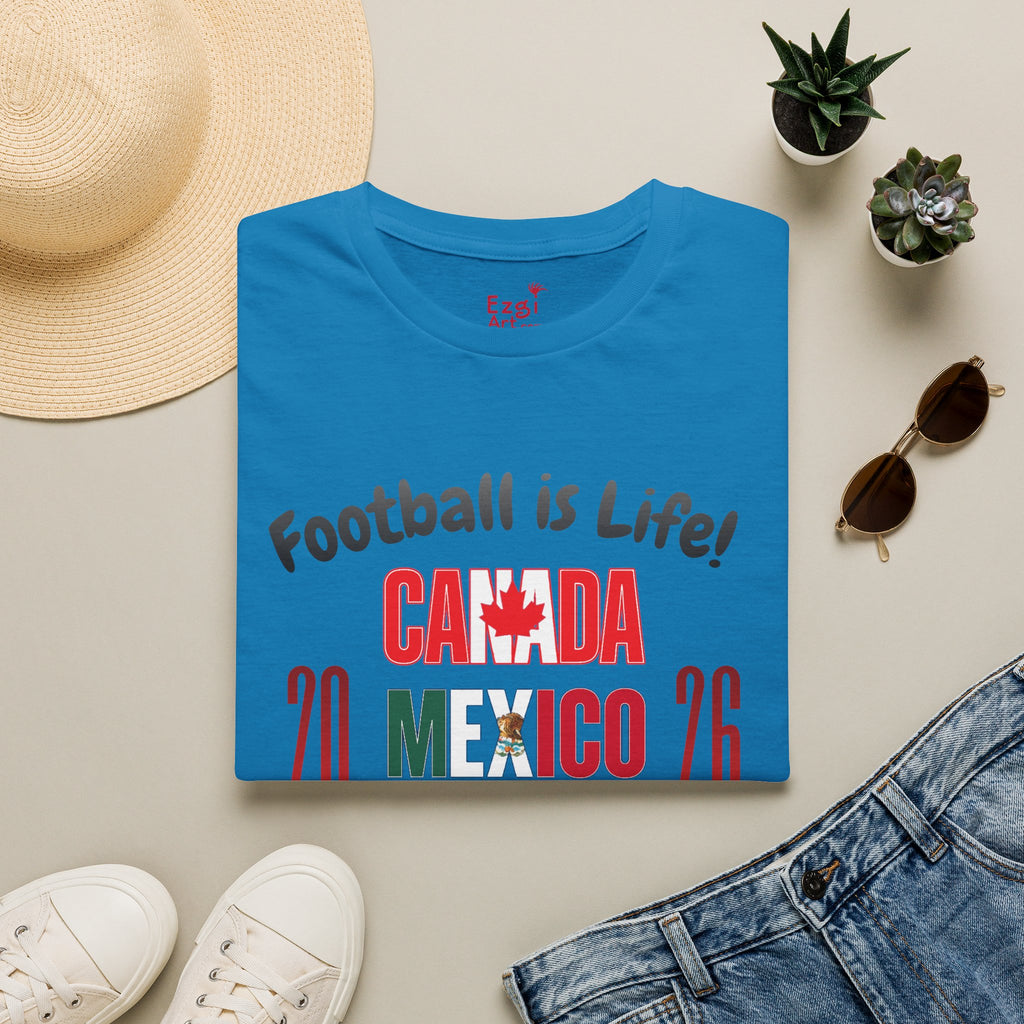 Canada Mexico USA 2026 World Cup | Heaven | Dark Text | Lightweight
