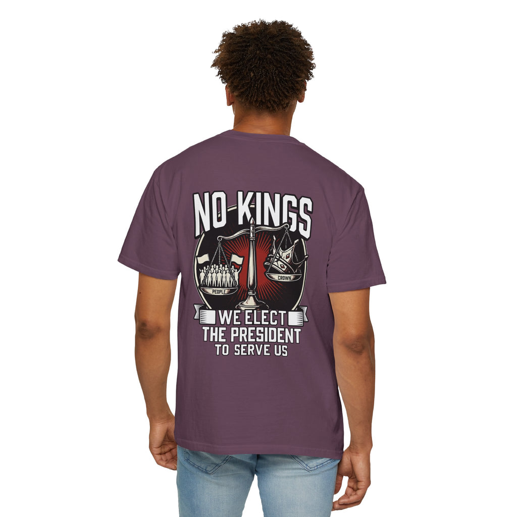 No Kings (Front & Back Printed) —  Protest Graphic Tee