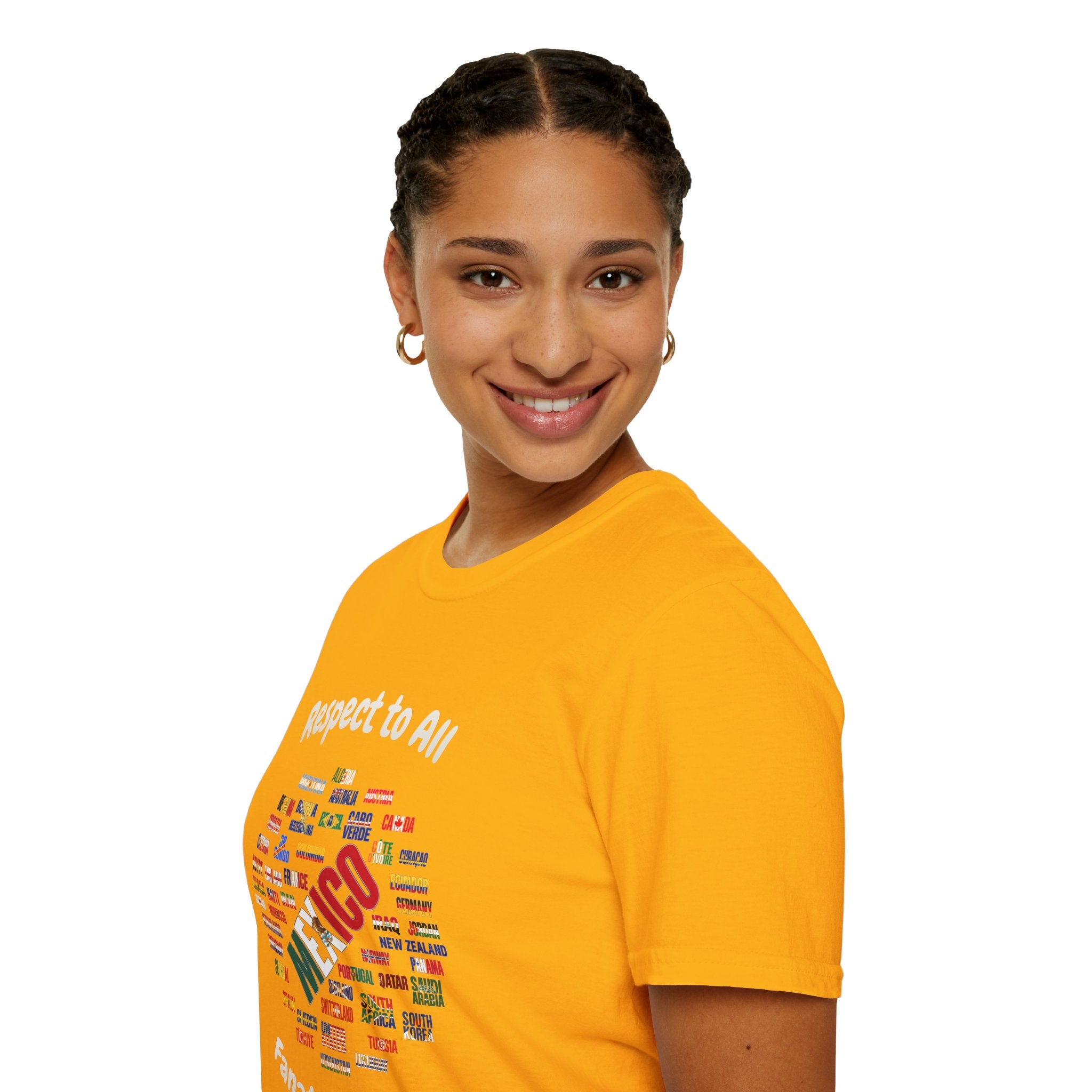 Mexico Fan Soccer Tee | White Text | Lightweight