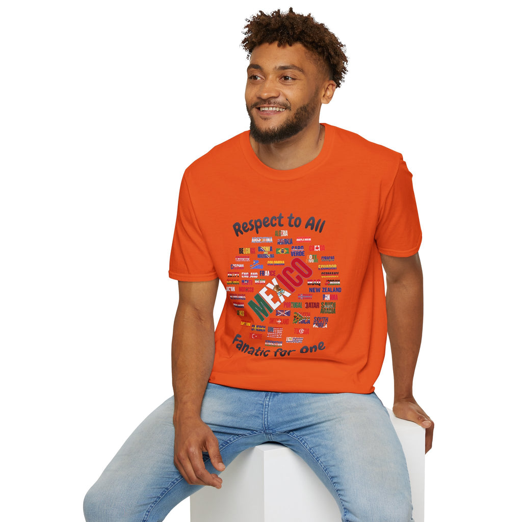 Mexico Fan Soccer Tee | Dark Text | Lightweight