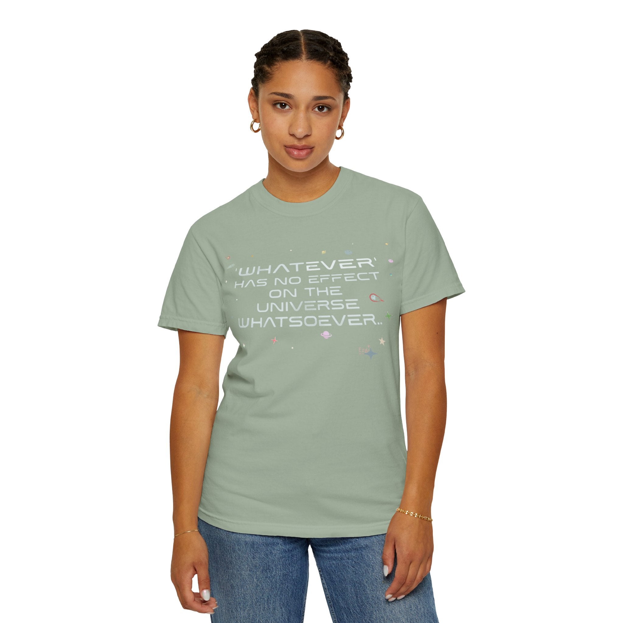 Whatever Universe T-Shirt — Pastel Space Graphic Tee