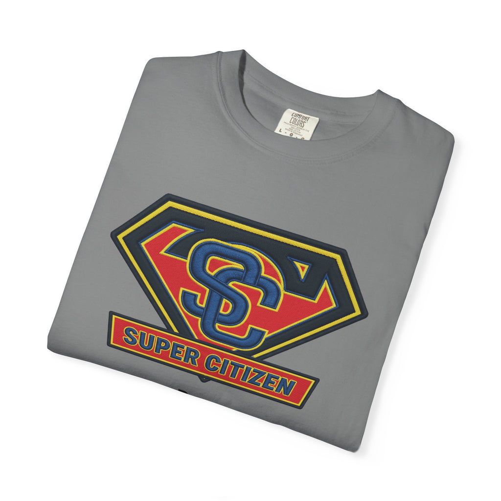 Super Citizen Graphic T-Shirt — "Pays so many taxes" (Black text) - A protest tee for everyday people. Regular citizens pay taxes at every step of life—income, purchases, property—while the burden...