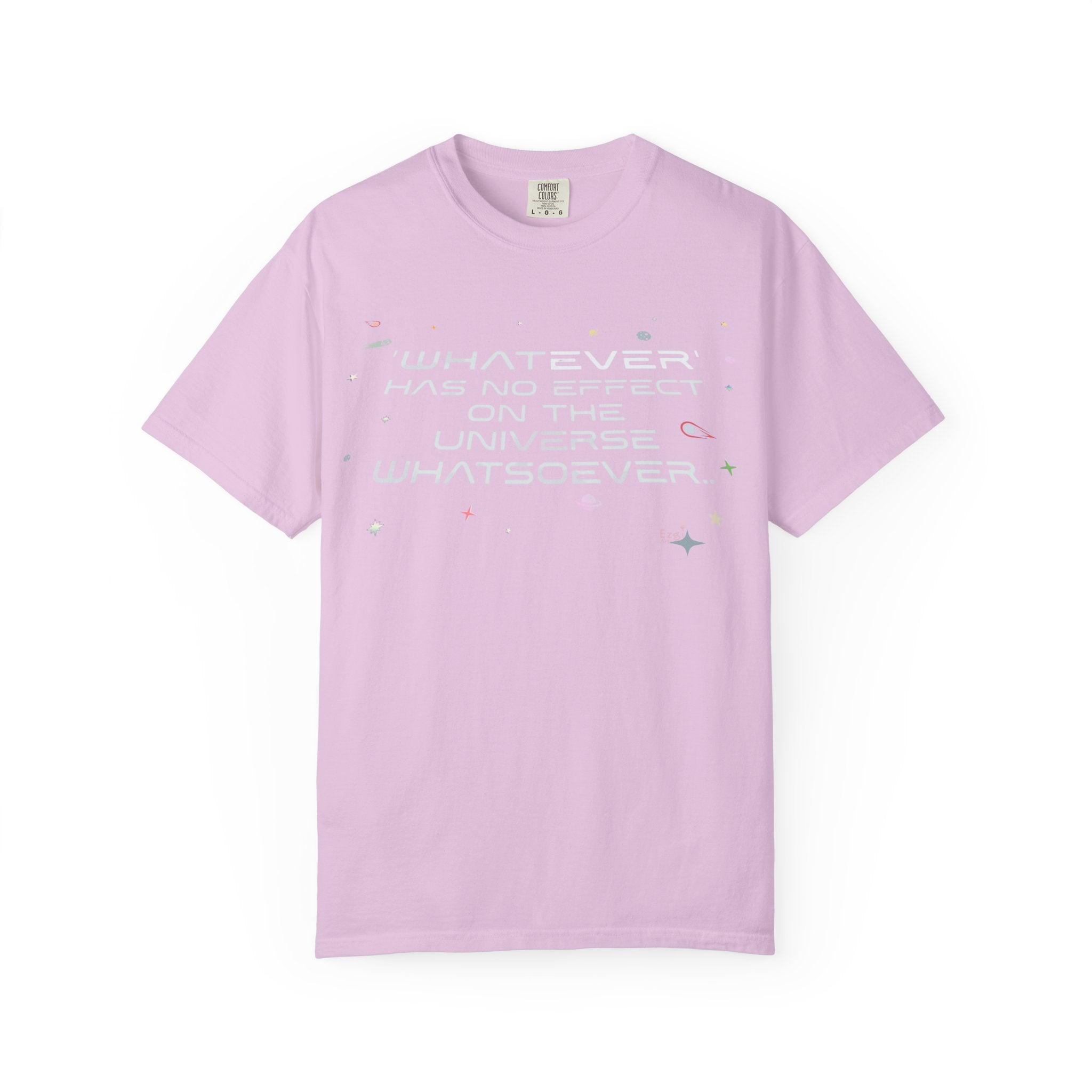 Whatever Universe T-Shirt — Pastel Space Graphic Tee