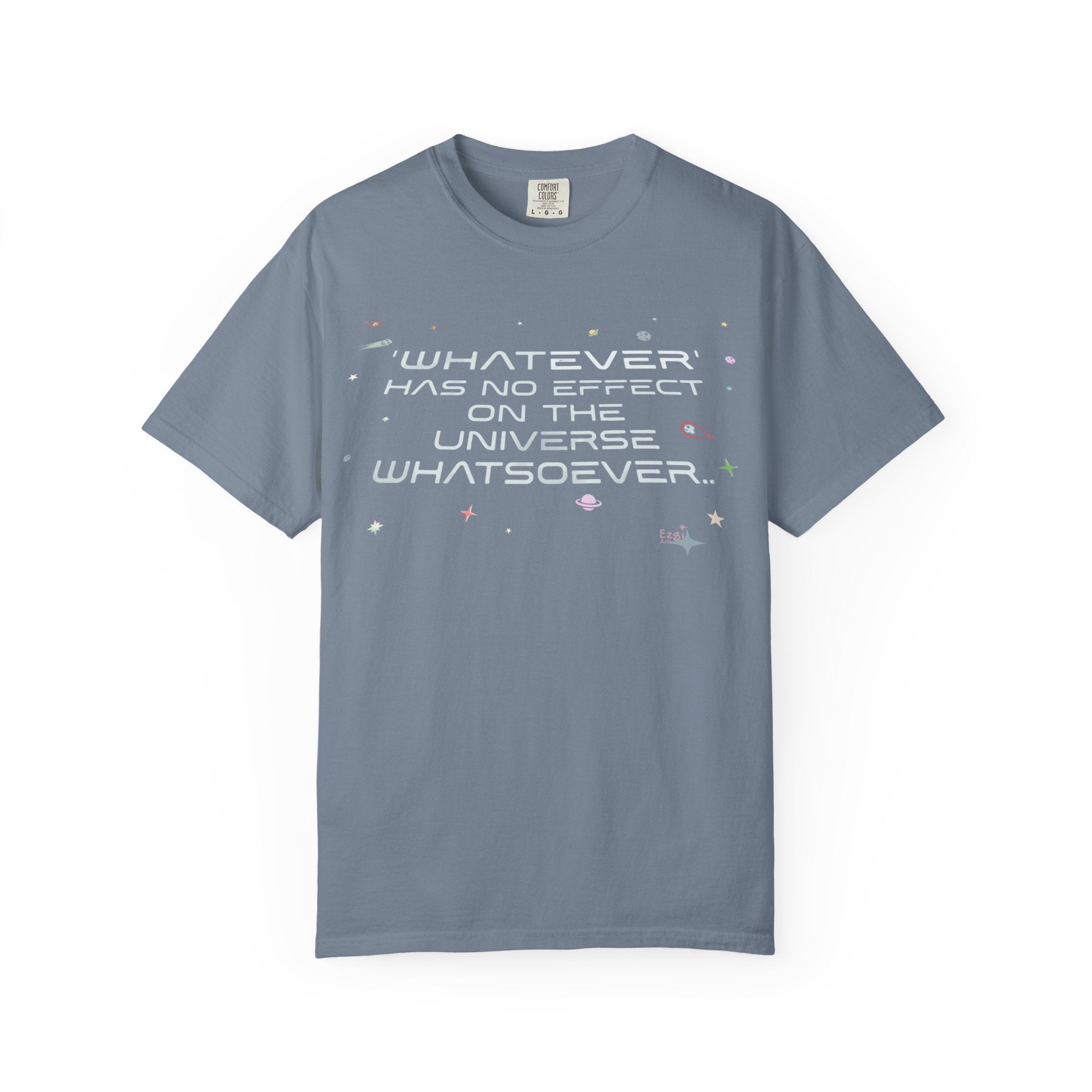 Whatever Universe T-Shirt — Pastel Space Graphic Tee