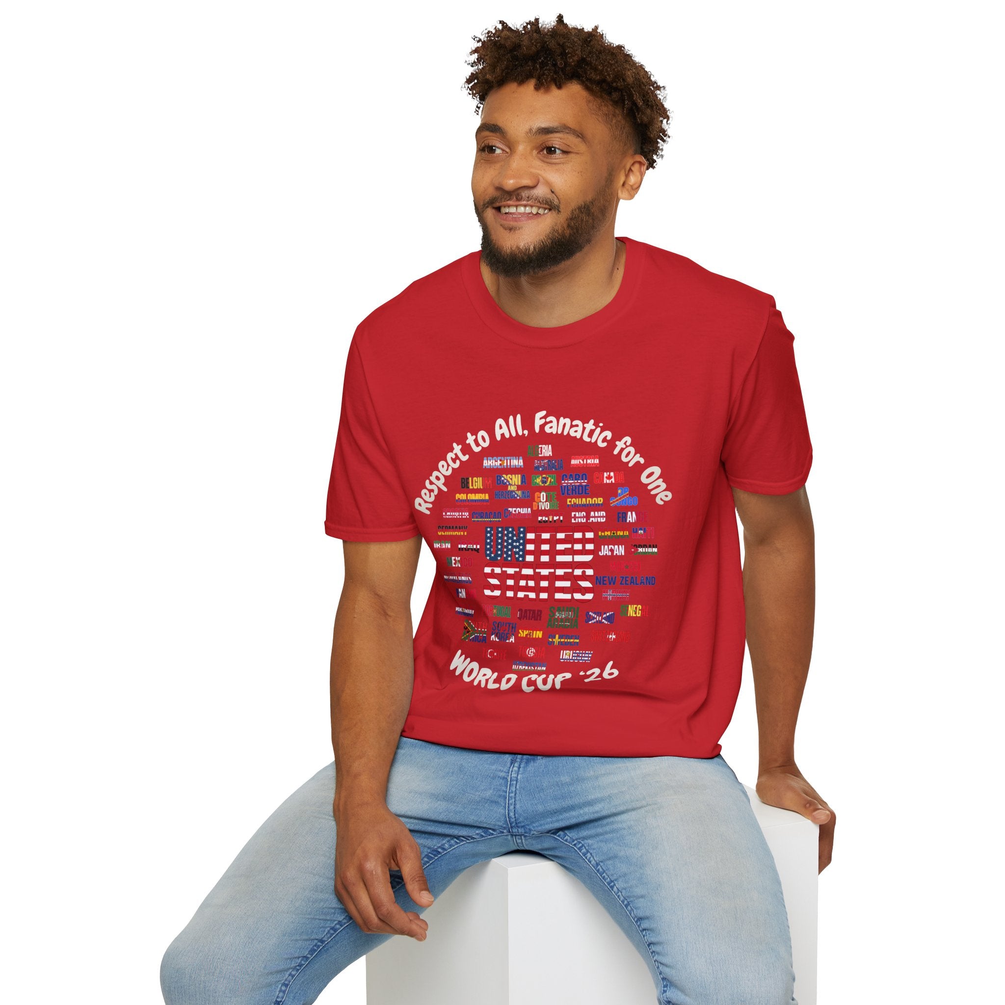 World Cup '26 | USA Fan | White Text | Lightweight