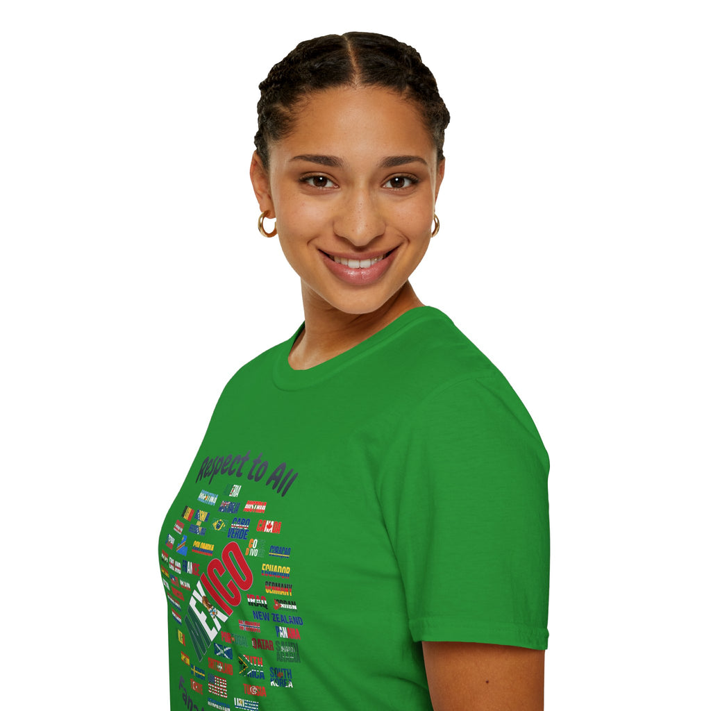 Mexico Fan Soccer Tee | Dark Text | Lightweight