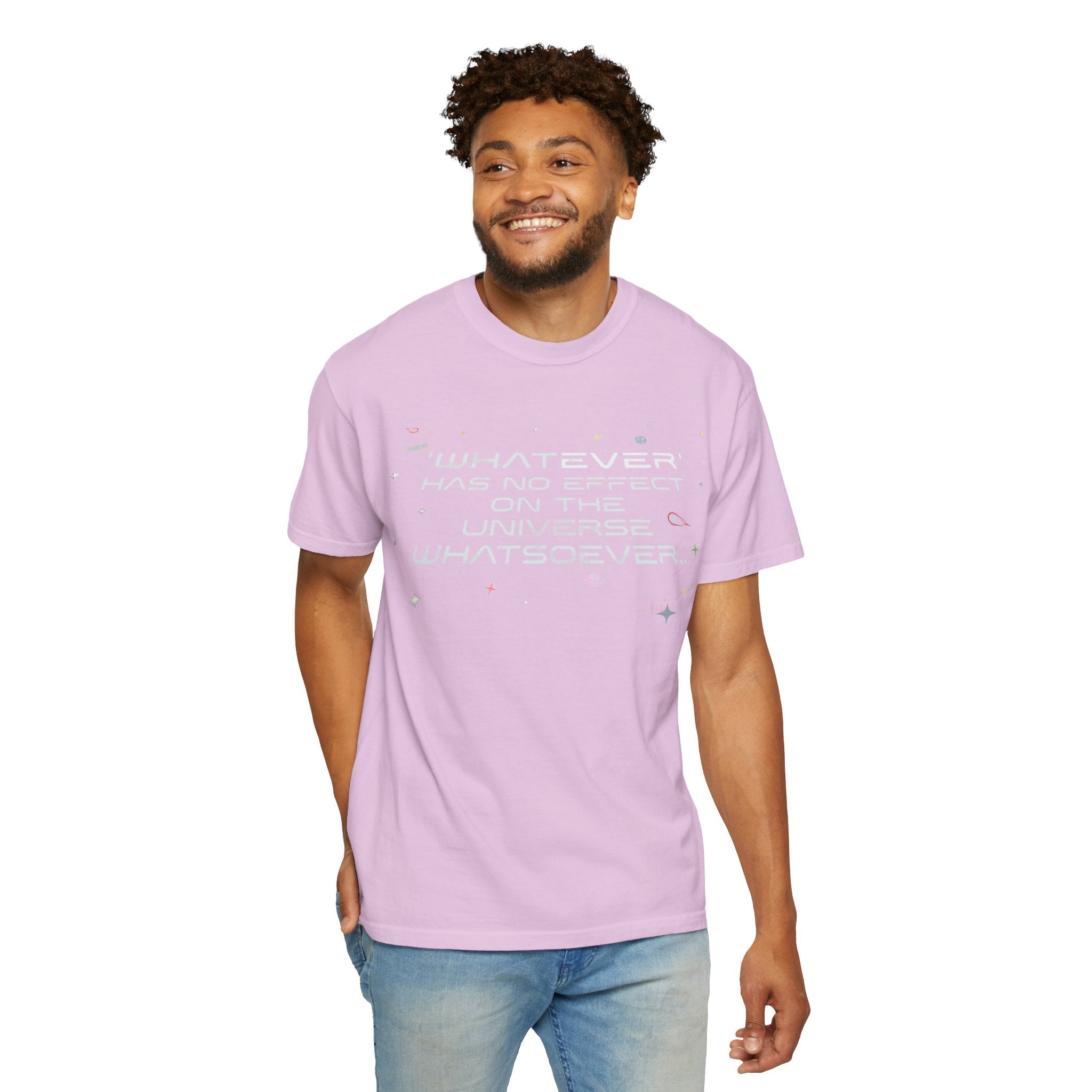 Whatever Universe T-Shirt — Pastel Space Graphic Tee