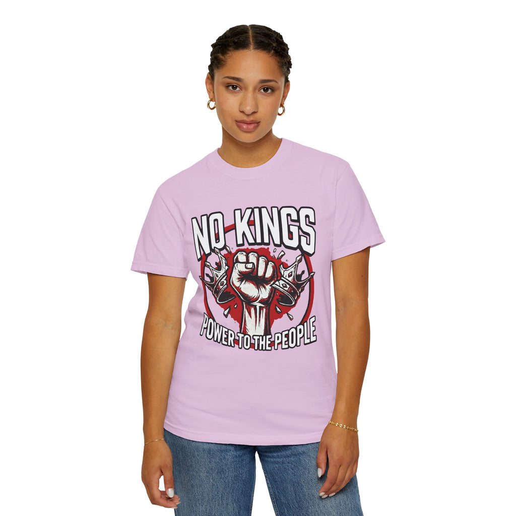 No Kings (Front & Back Printed) —  Protest Graphic Tee