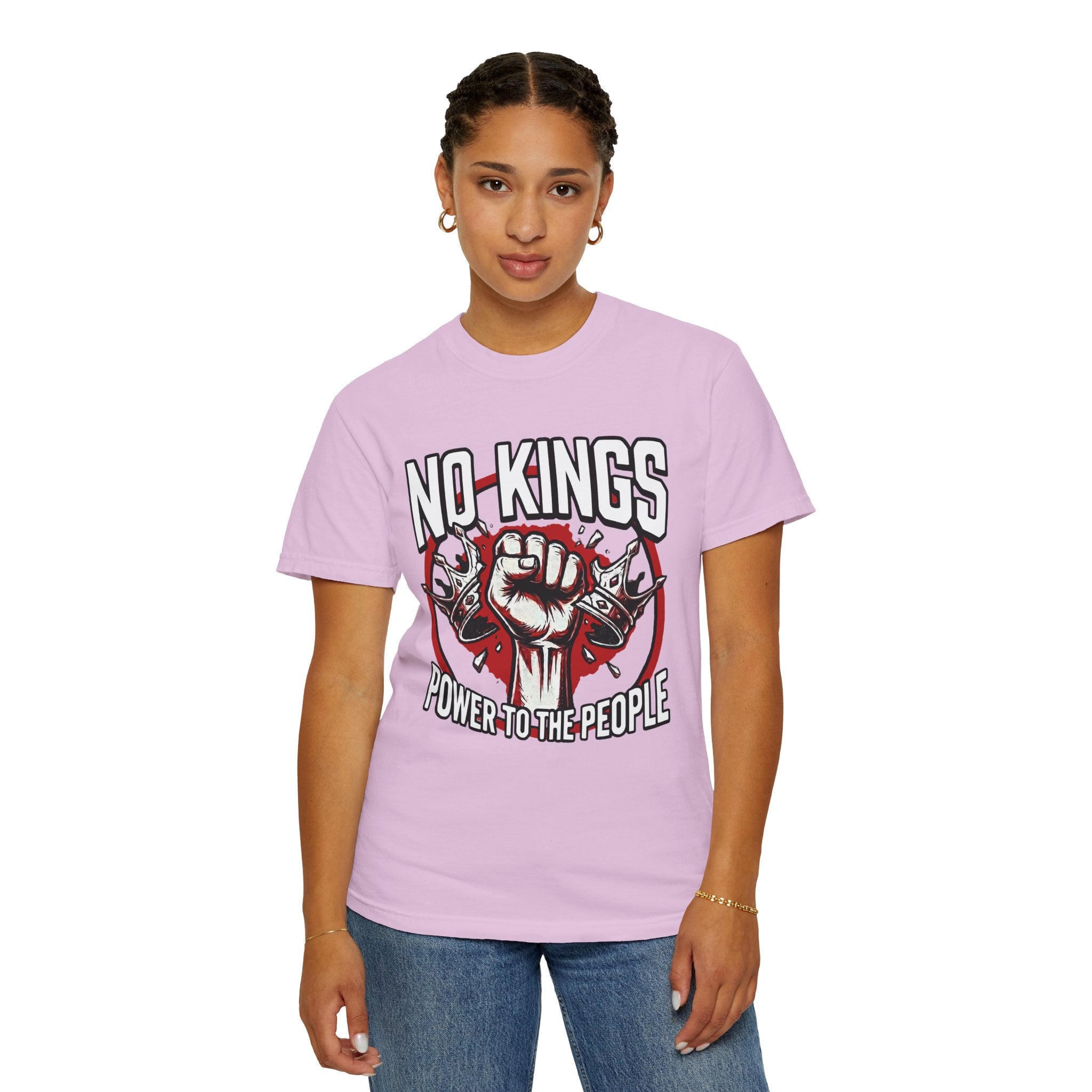 No Kings (Front & Back Printed) —  Protest Graphic Tee