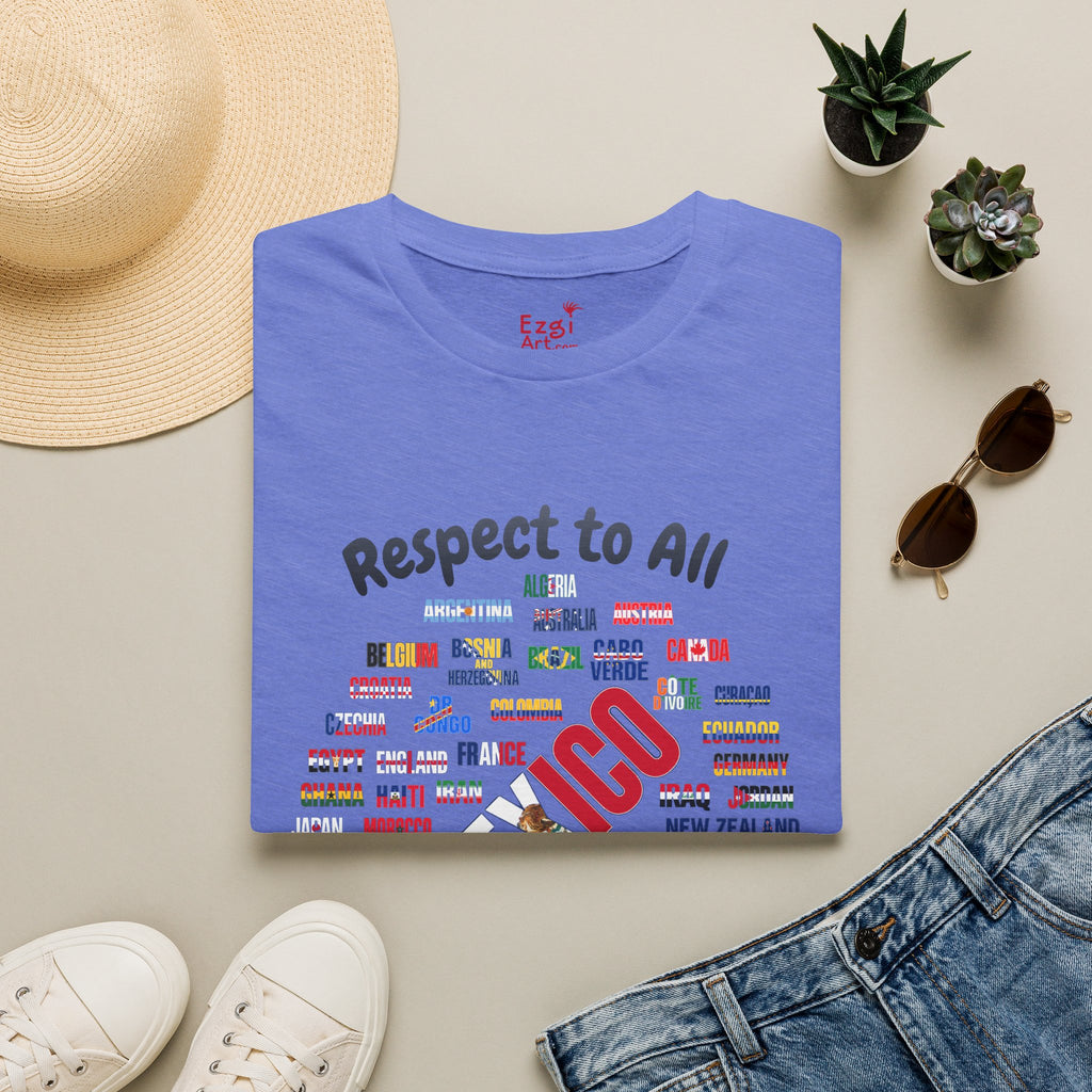 Mexico Fan Soccer Tee | Dark Text | Lightweight