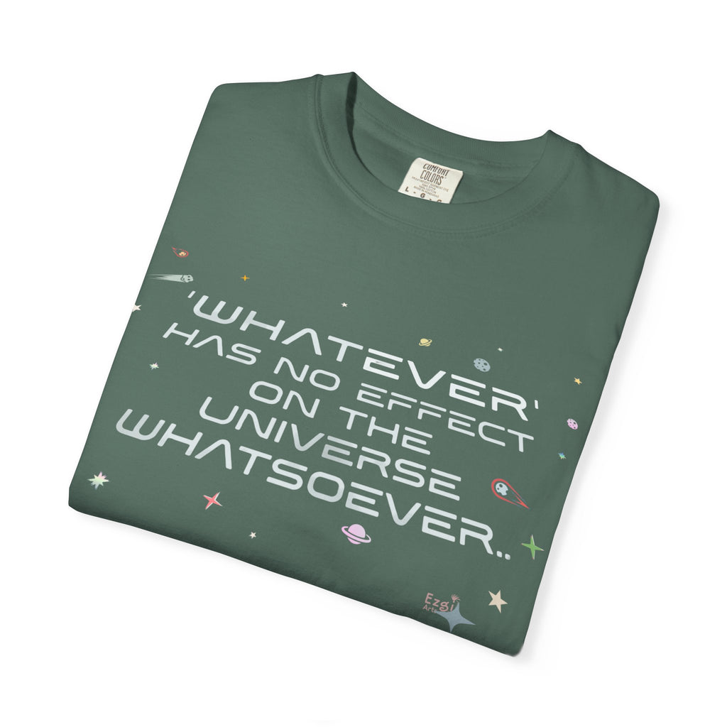 Whatever Universe T-Shirt — Pastel Space Graphic Tee