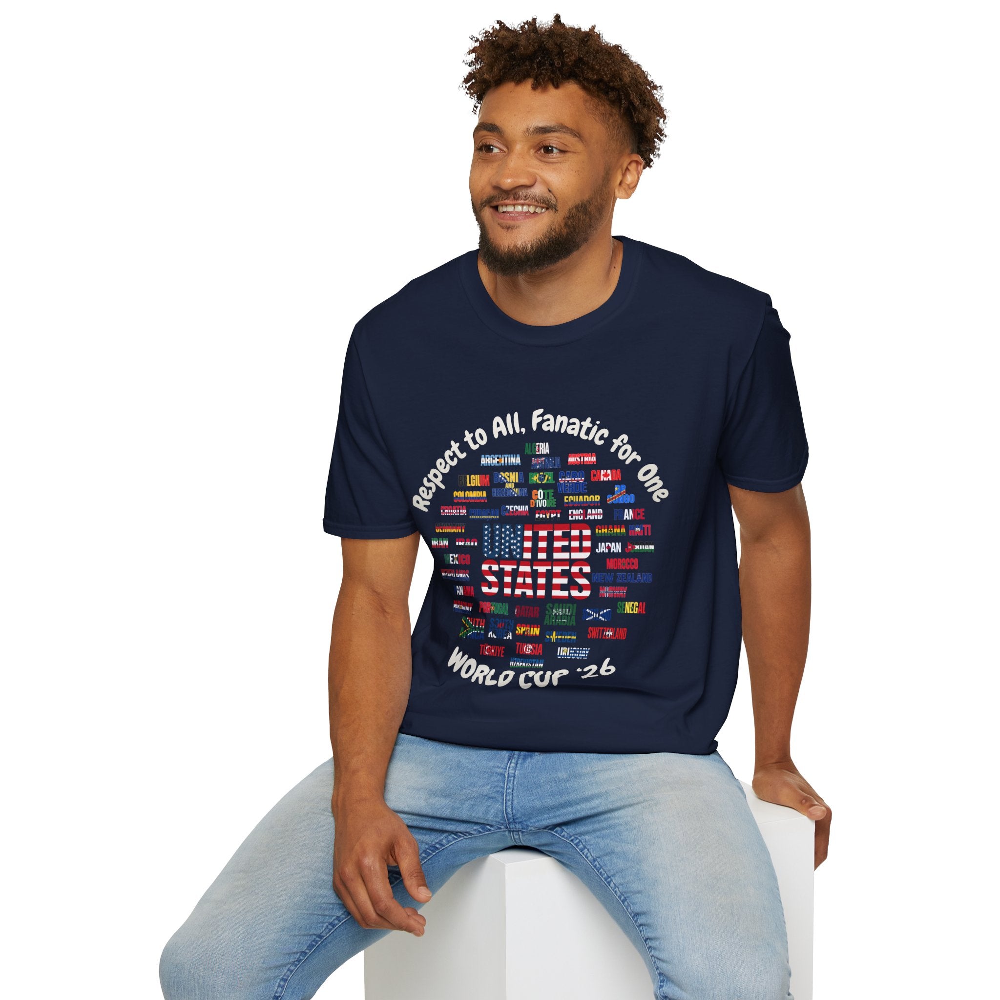 World Cup '26 | USA Fan | White Text | Lightweight