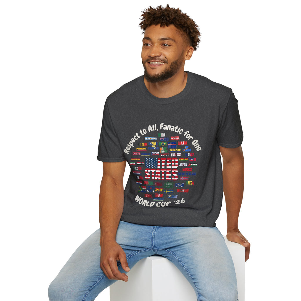 World Cup '26 | USA Fan | White Text | Lightweight