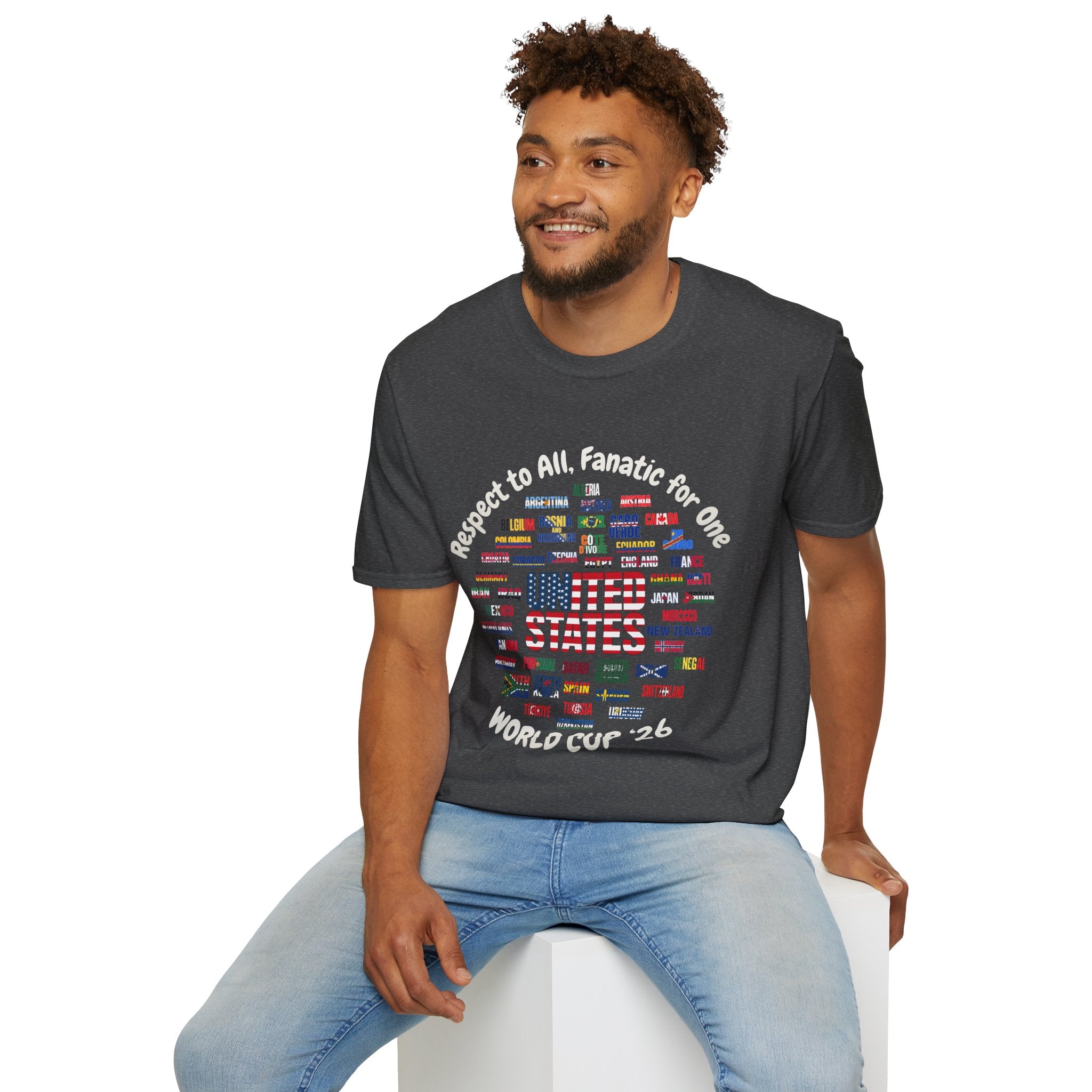 World Cup '26 | USA Fan | White Text | Lightweight
