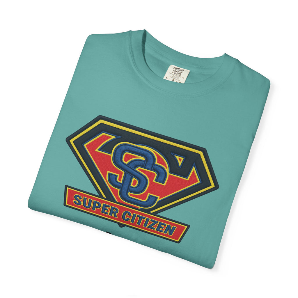 Super Citizen Graphic T-Shirt — "Pays so many taxes" (Black text) - A protest tee for everyday people. Regular citizens pay taxes at every step of life—income, purchases, property—while the burden...