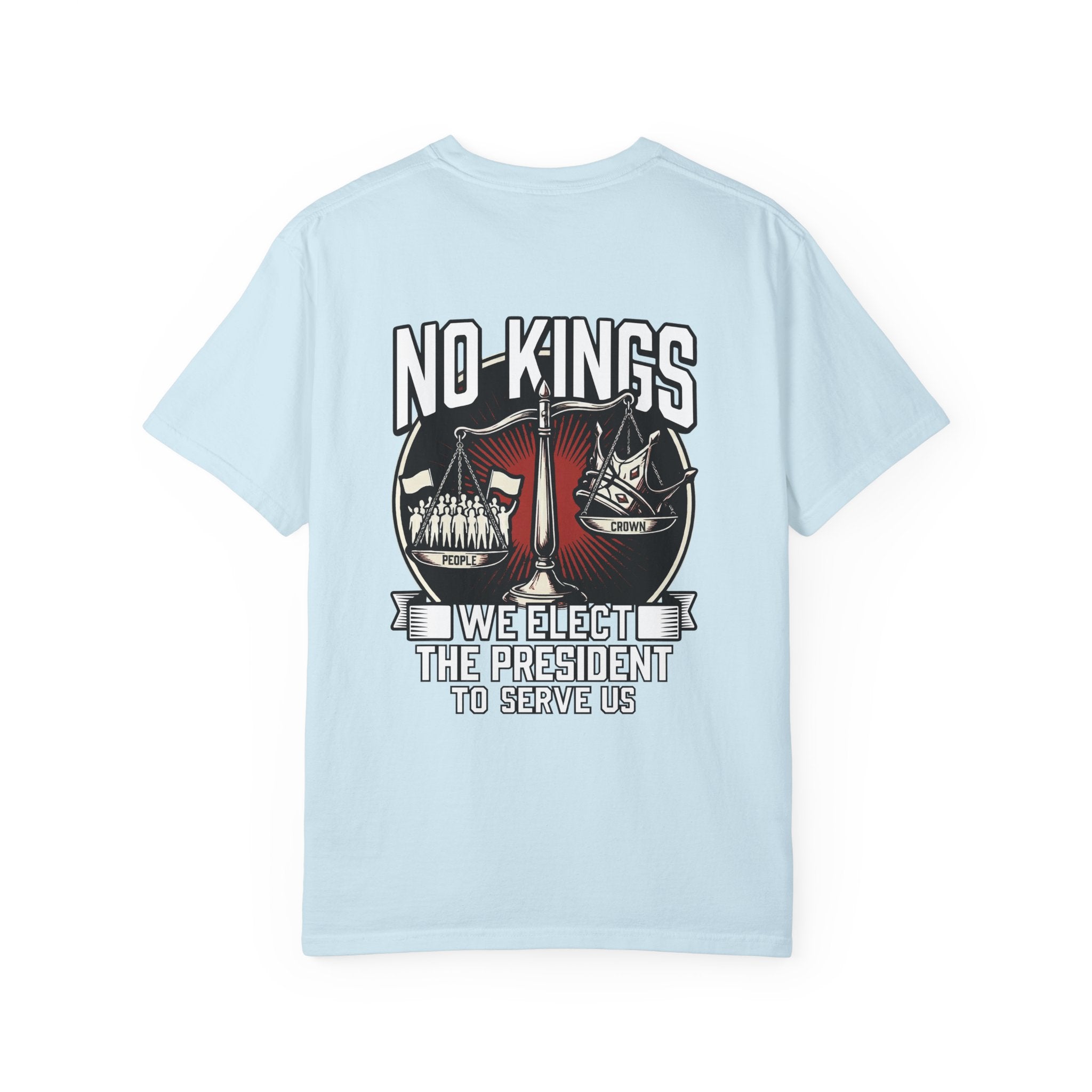 No Kings (Front & Back Printed) —  Protest Graphic Tee